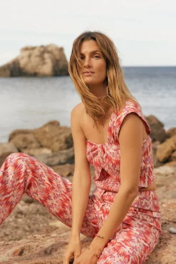 Gladis. Top Asimetrico Estampado^Hoss Intropia Fashion