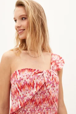 Gladis. Top Asimetrico Estampado^Hoss Intropia Fashion