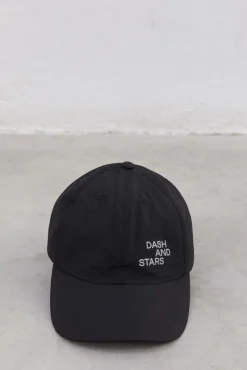 Gorra Negra Tecnica Logo Reflectante^Dash and Stars Outlet