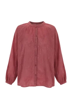 Ines Camisa Amplia Con Hilo Metalico^Hoss Intropia Online