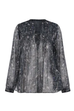 Irina Blusa Estampada Con Lurex^Hoss Intropia Hot