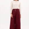 Jane Vaqueros Anchos Con Pespuntes^Hoss Intropia Shop
