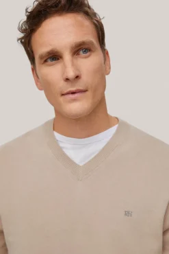 Jersey Algodon Cuello Pico Basico^Pedro del Hierro Sale