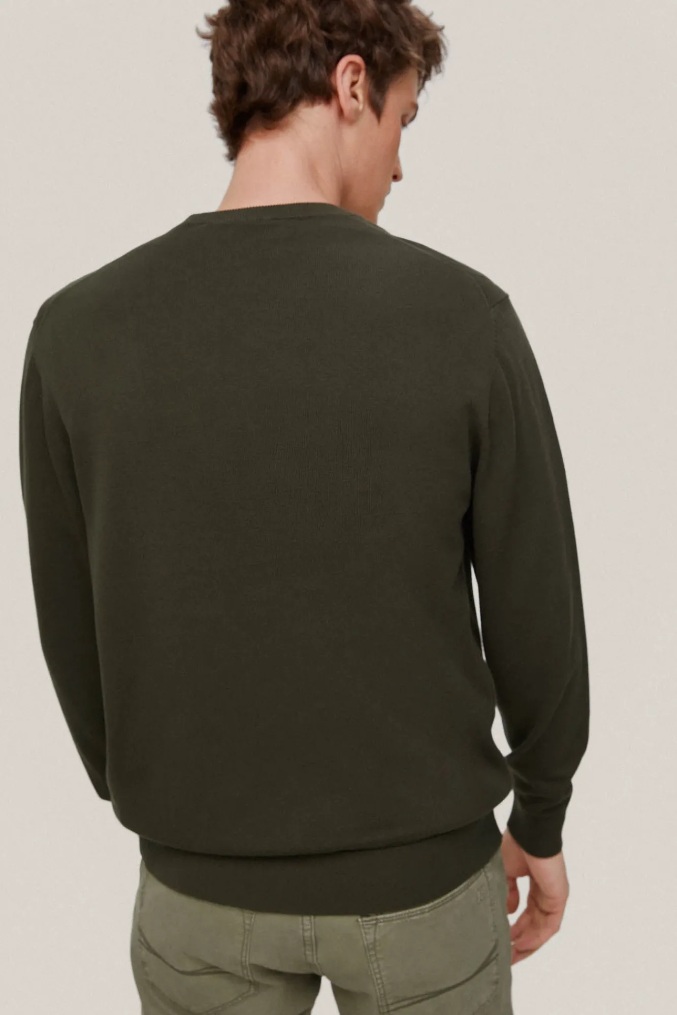 Jersey Algodon Cuello Pico Basico^Pedro del Hierro Discount