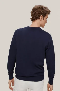 Jersey Algodon Cuello Pico Basico^Pedro del Hierro Hot