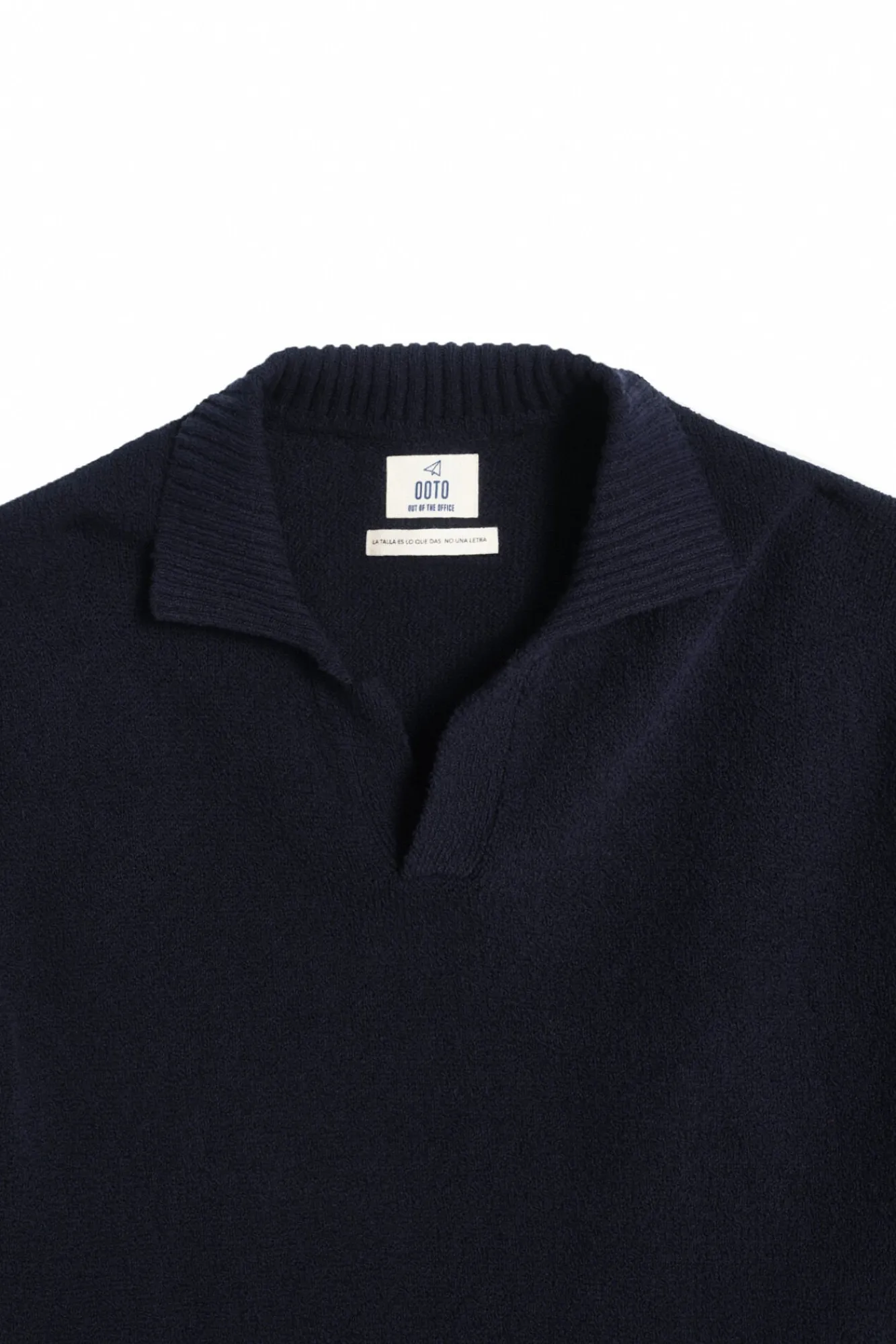 Jersey Cuello Abierto Textura^Ooto Shop