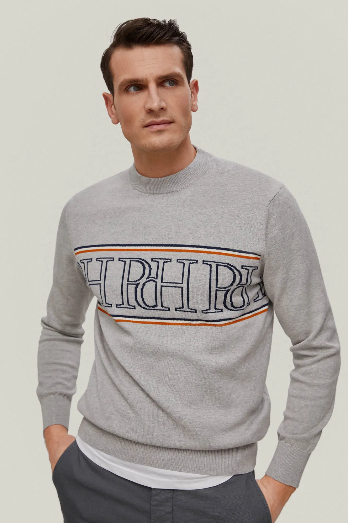 Jersey Cuello Redondo Logos Pecho^Pedro del Hierro Hot