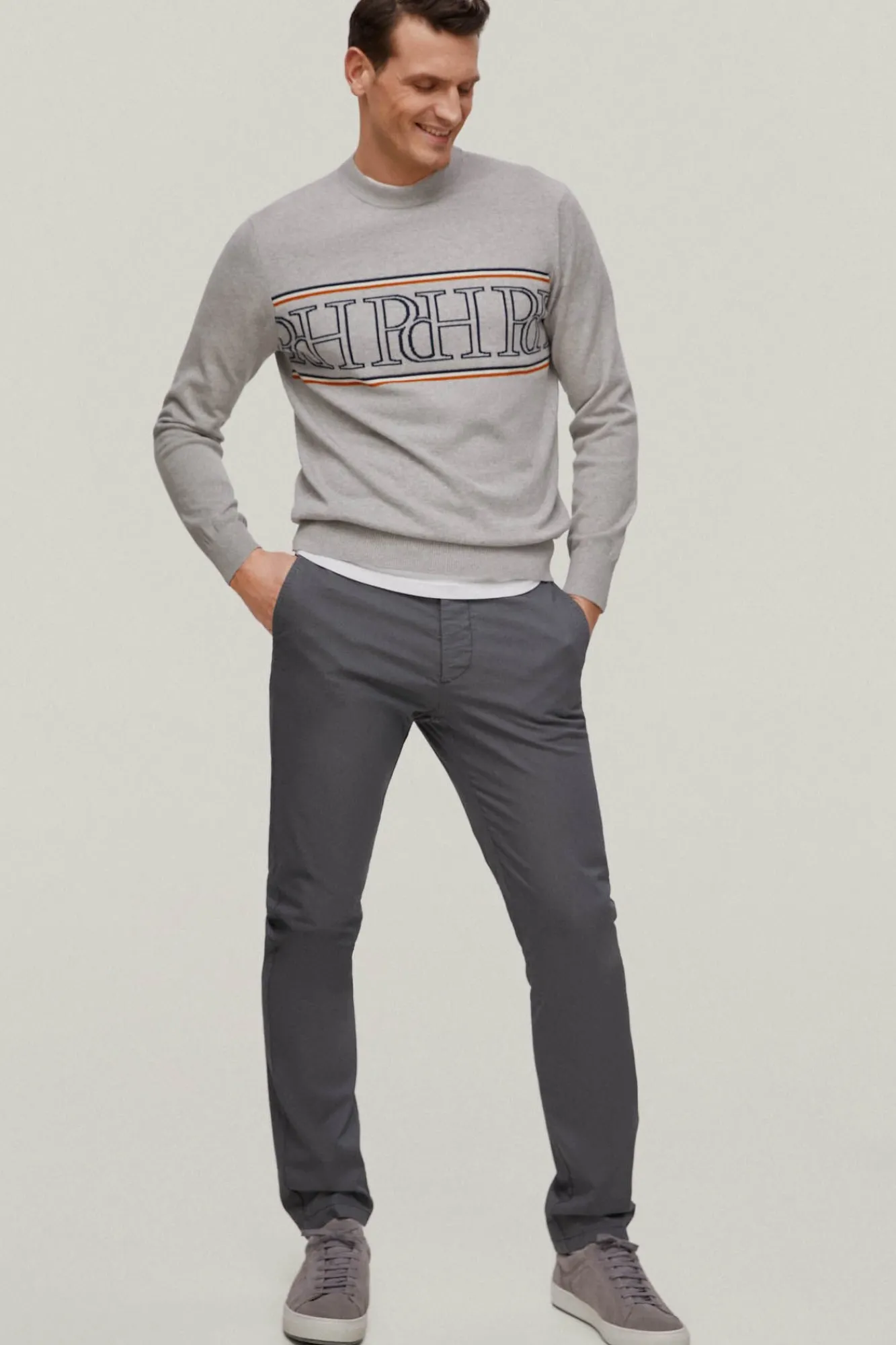 Jersey Cuello Redondo Logos Pecho^Pedro del Hierro Hot