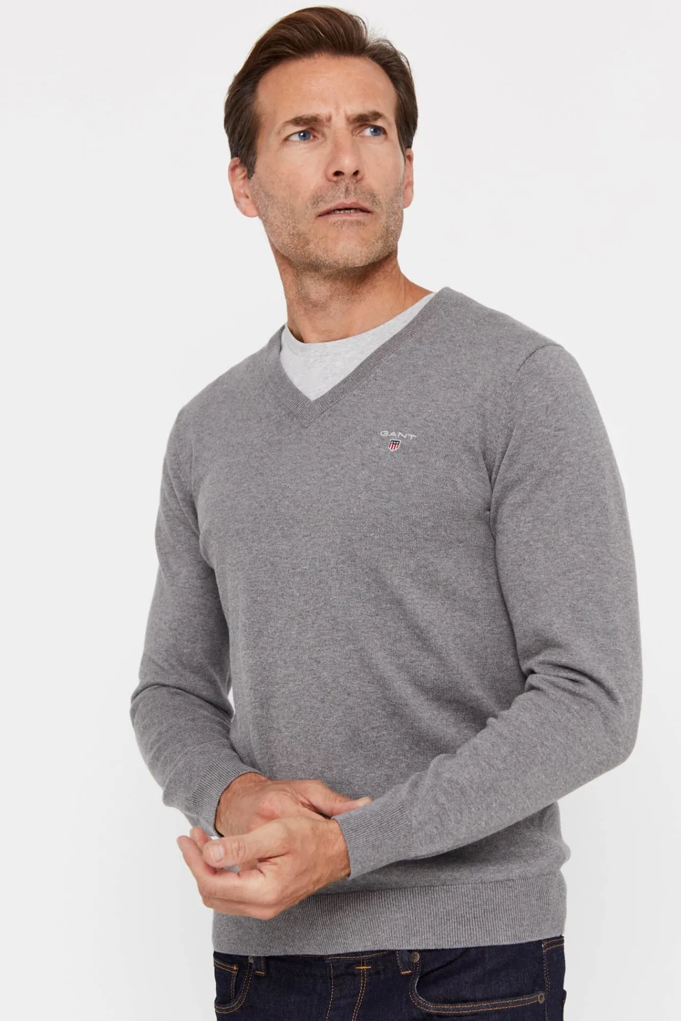 Jersey De Cuello Pico^Gant Flash Sale