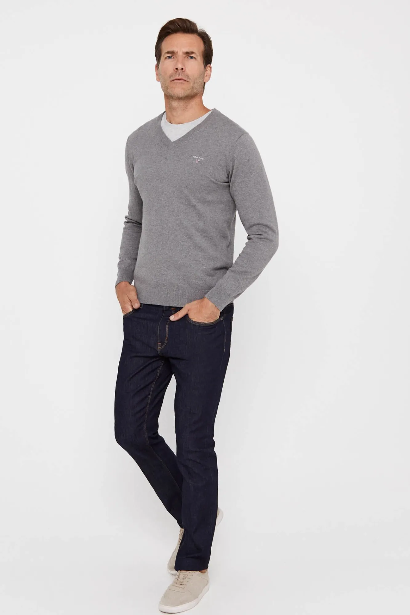 Jersey De Cuello Pico^Gant Flash Sale