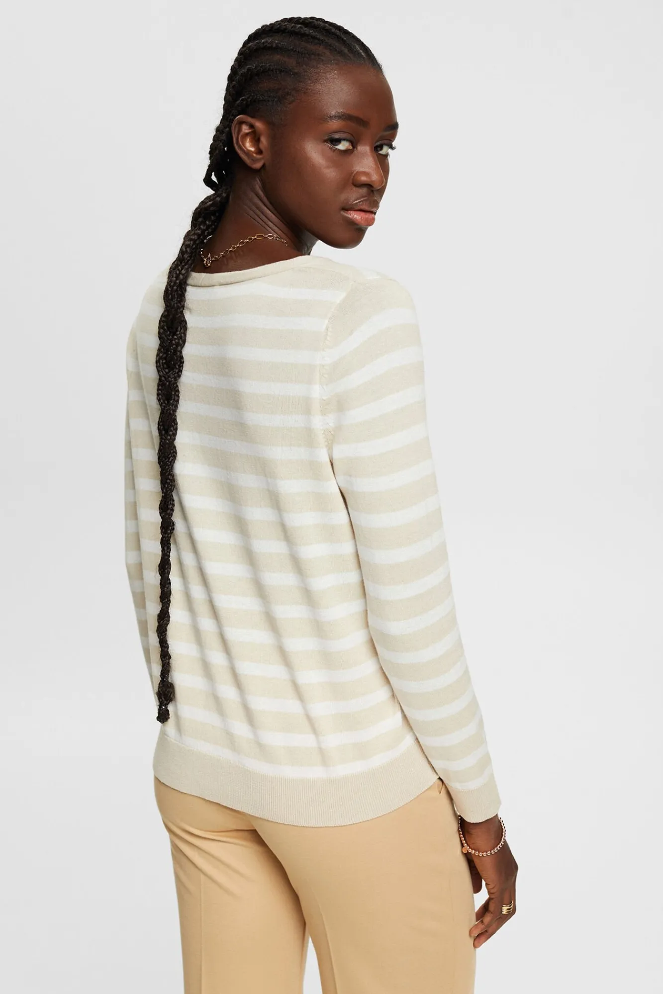 Jersey De Punto Rayas Algodon^Esprit Flash Sale