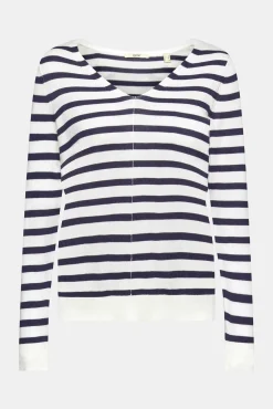 Jersey De Punto Rayas Algodon^Esprit Best