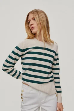 Jersey De Rayas Con Boton Joya^Pedro del Hierro Shop