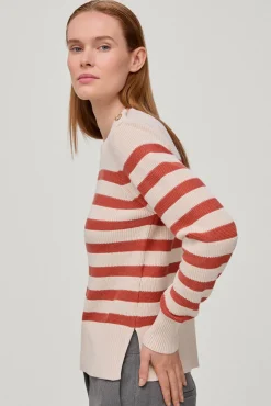Jersey De Rayas Con Boton Joya^Pedro del Hierro Cheap