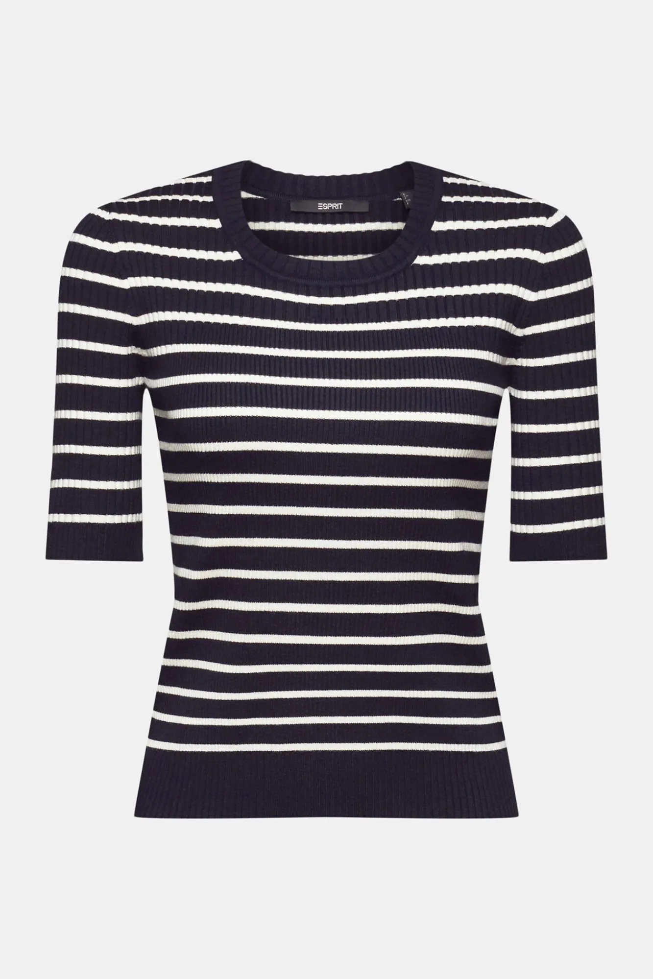 Jersey Entallado Rayas Punto Canale^Esprit Clearance