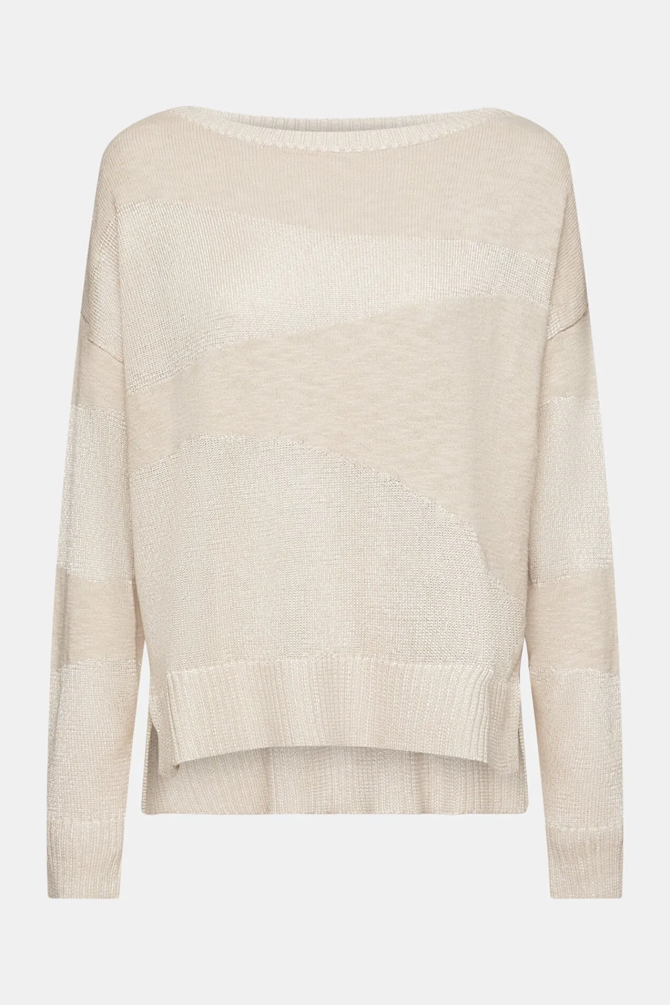 Jersey Holgado Color Block Viscosa^Esprit Cheap
