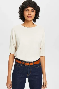 Jersey Holgado Mezcla De Puntos Con Algodon^Esprit Cheap