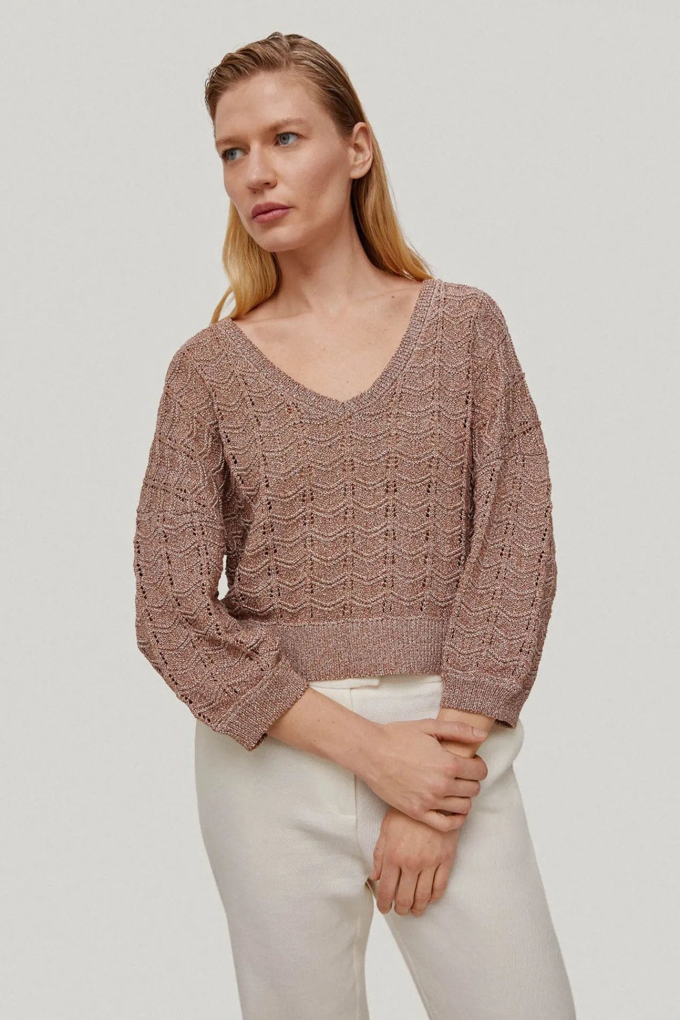 Jersey Pico Fantasia Calada Lurex^Pedro del Hierro Sale