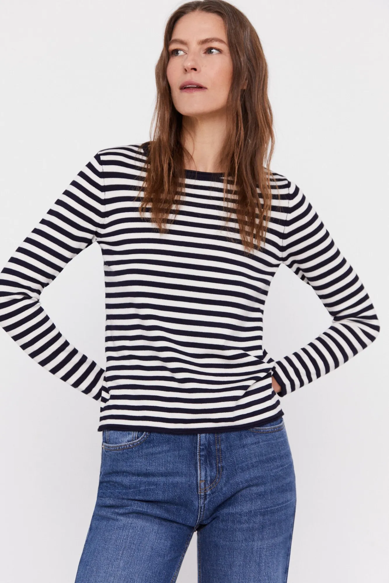 Jersey Rayas Bicolor^Cortefiel Flash Sale