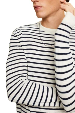Jersey Rayas Con Lino^Esprit Best