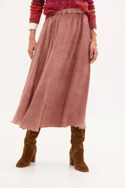 Joanna Falda Midi Con Efecto Lavado^Hoss Intropia Online