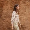 Julieta Pantalon Rustico Con Pinzas^Hoss Intropia Online