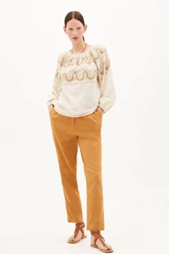 Julieta Pantalon Rustico Con Pinzas^Hoss Intropia Flash Sale
