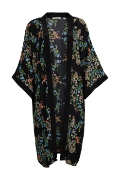 Kimono Largo Corte Holgado Flores^Esprit Shop