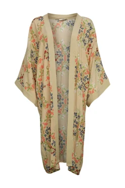 Kimono Largo Corte Holgado Flores^Esprit Discount