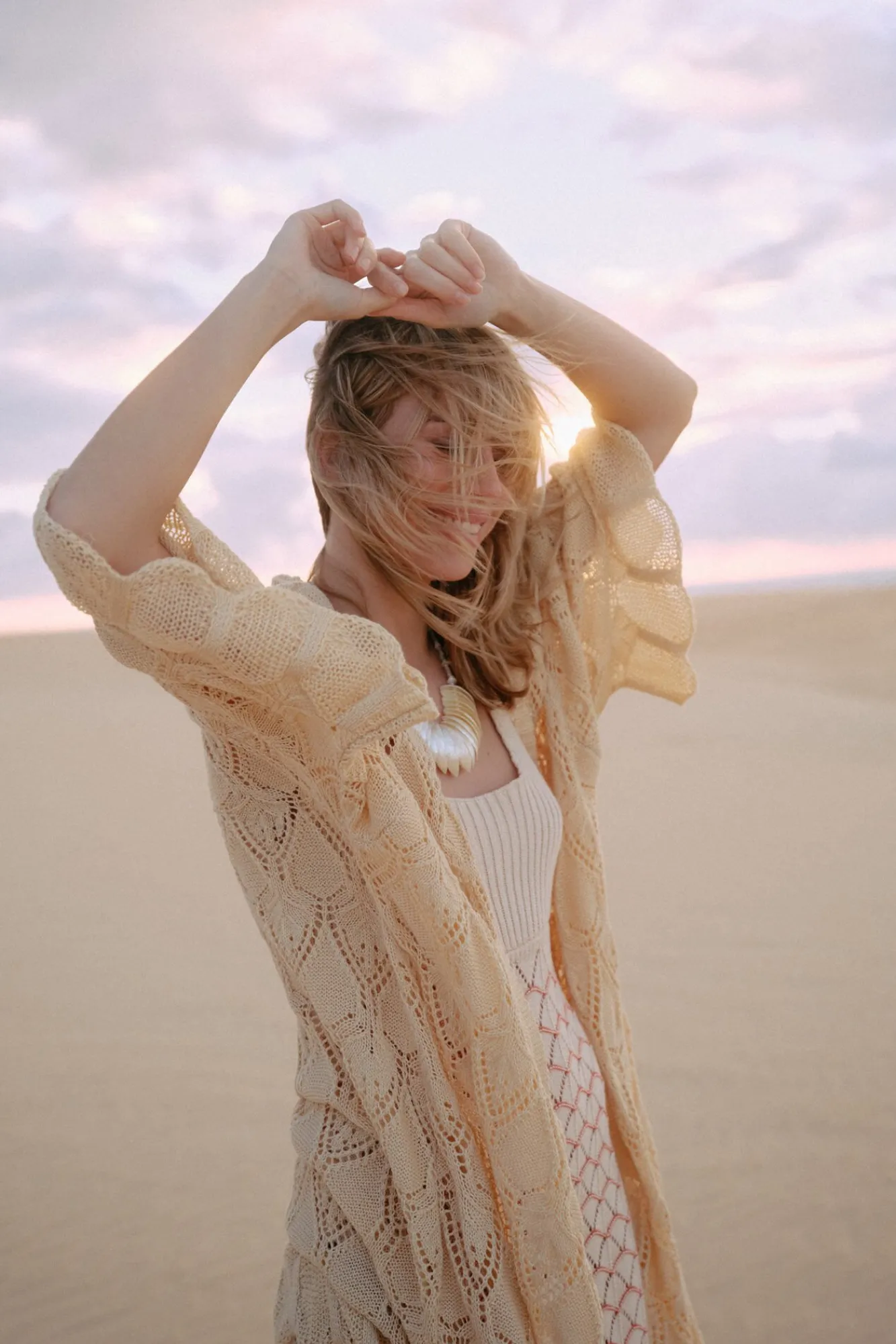 Kimono Punto Calado^Slowlove Outlet