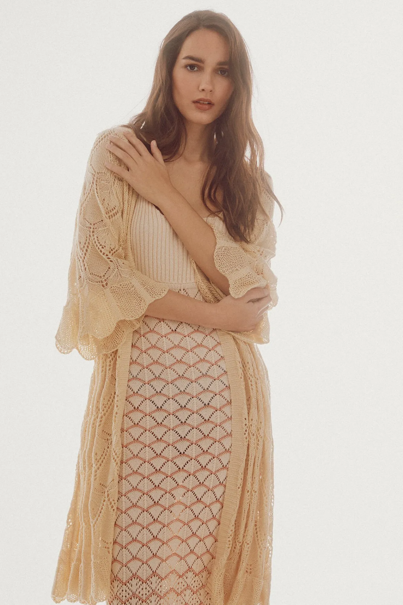 Kimono Punto Calado^Slowlove Outlet