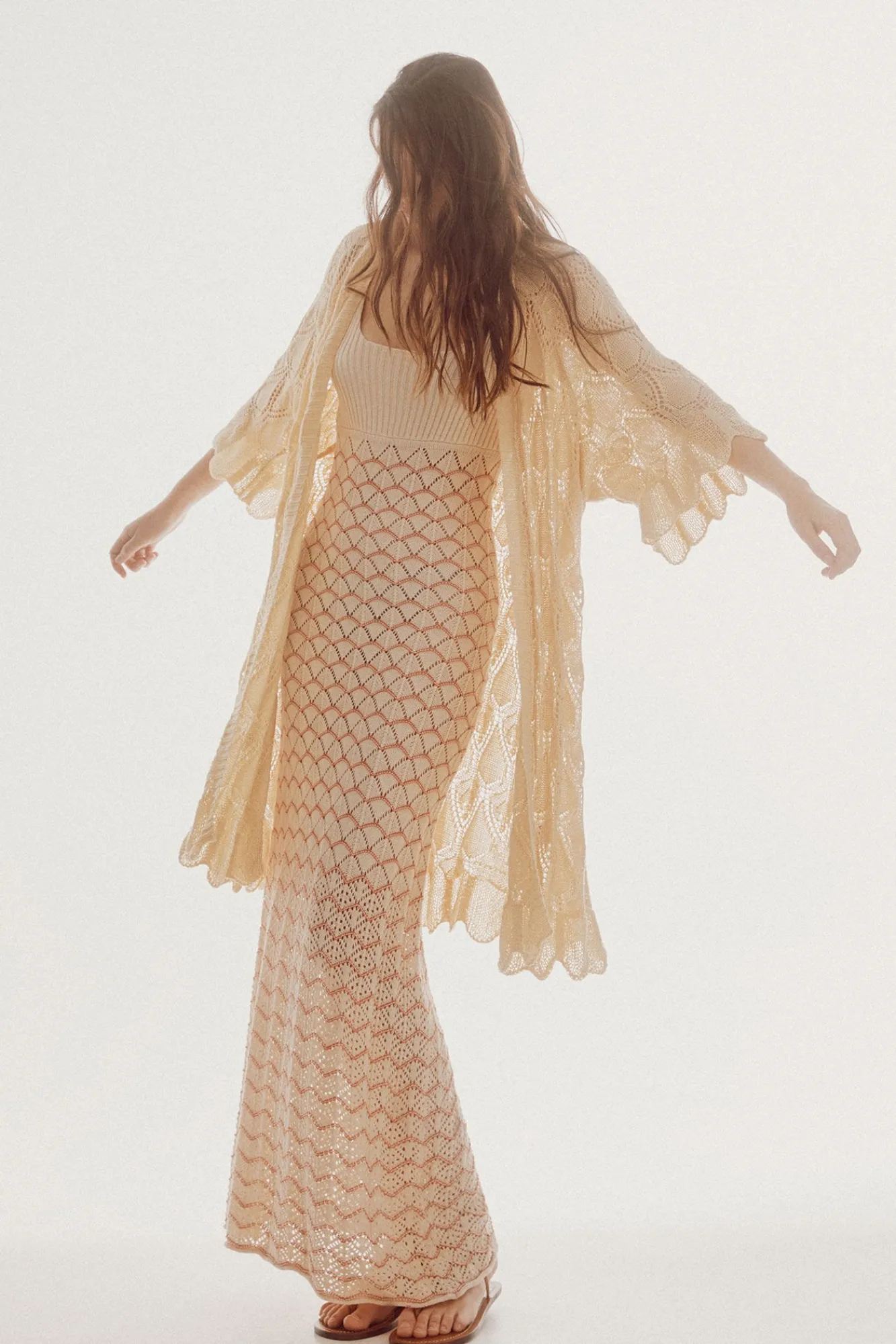 Kimono Punto Calado^Slowlove Outlet