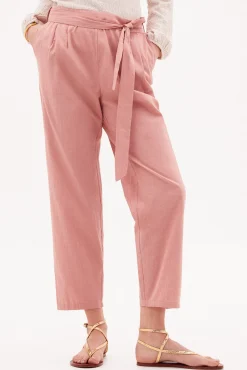 Lea Pantalon Algodon Con Cinturon^Hoss Intropia Best Sale