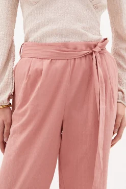 Lea Pantalon Algodon Con Cinturon^Hoss Intropia Best Sale
