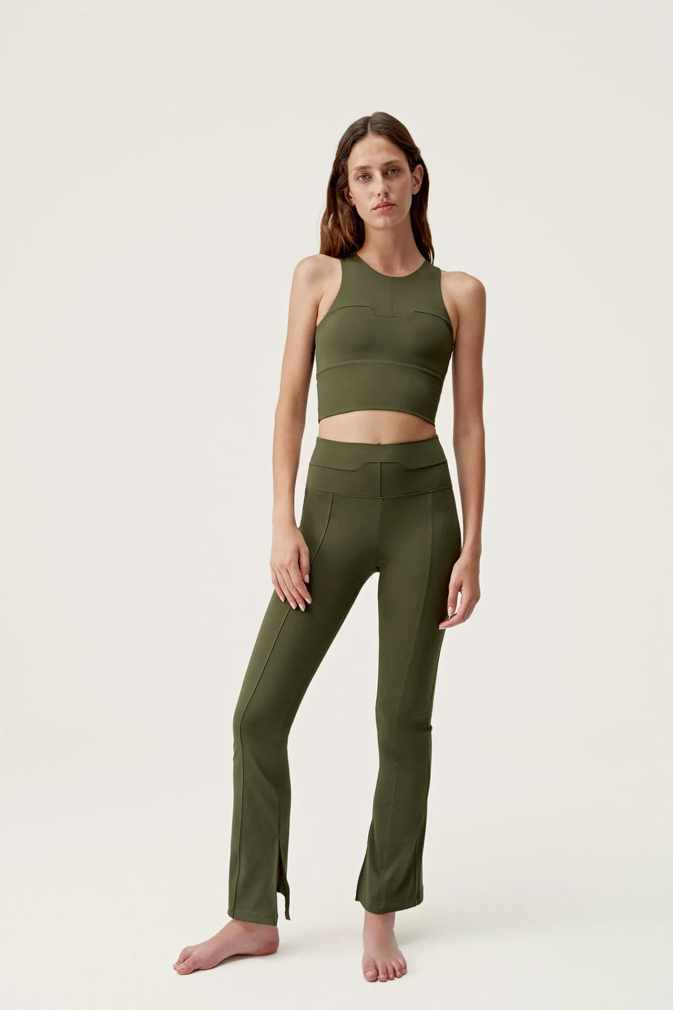 Legging Chiara Dark Olive^Born Living Yoga Fashion