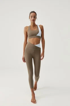 Legging Cleo Fossil/White^Born Living Yoga Outlet