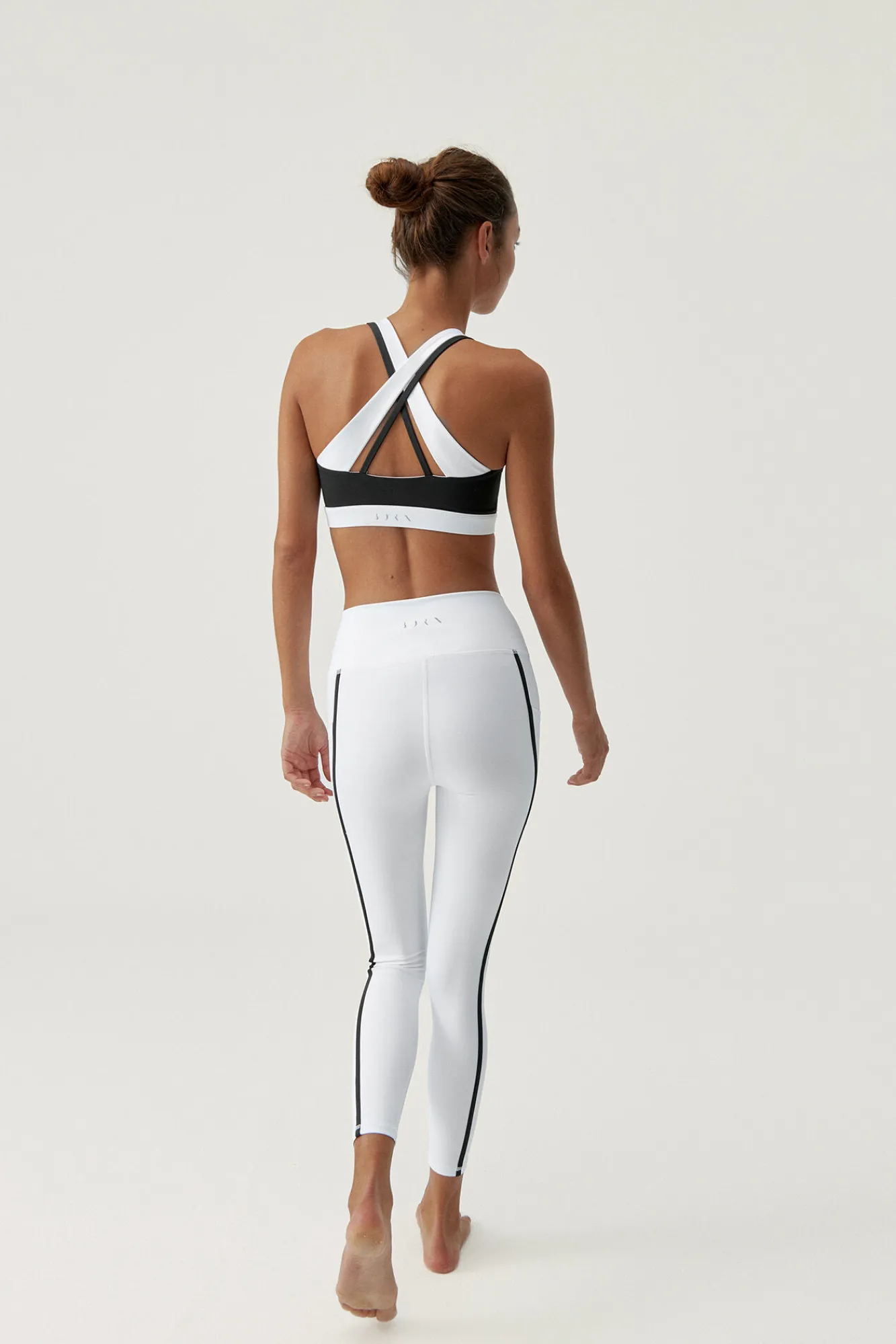 Legging Hanae Black/White^Born Living Yoga Discount