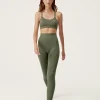Legging Hatha Dark Olive^Born Living Yoga New