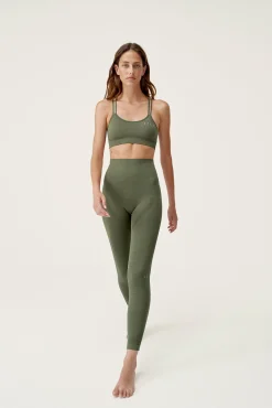 Legging Hatha Dark Olive^Born Living Yoga New