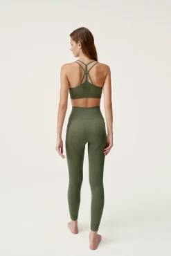 Legging Hatha Dark Olive^Born Living Yoga New