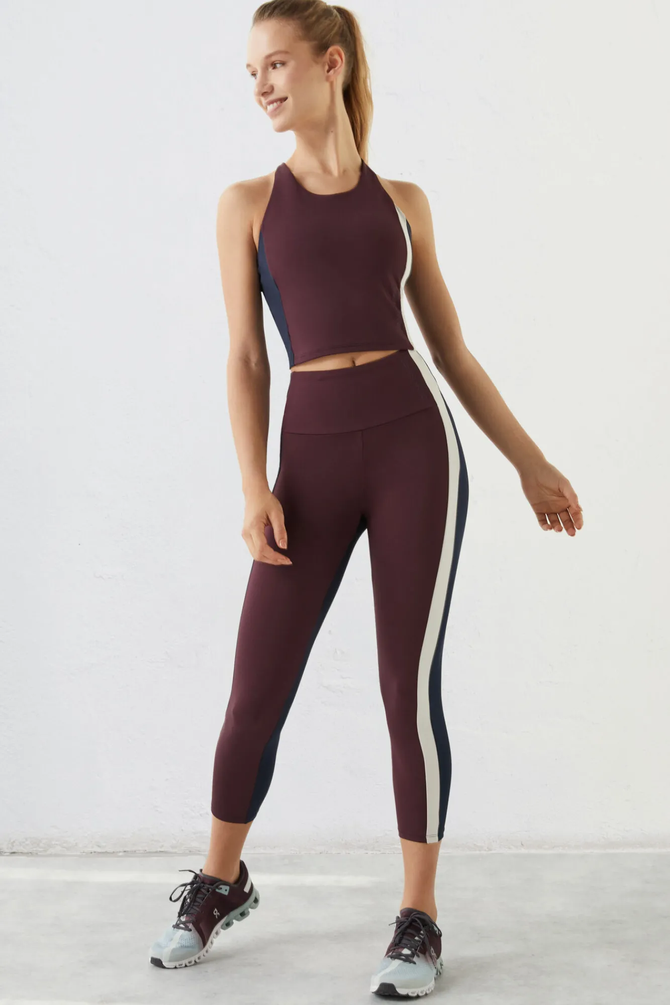 Leggings Crop Block 4D Stretch^Dash and Stars Outlet