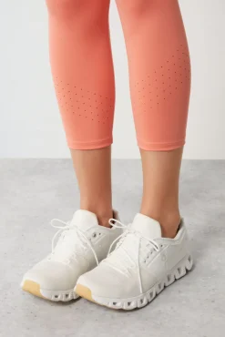 Leggings Crop Coral 4D Stretch^Dash and Stars Flash Sale