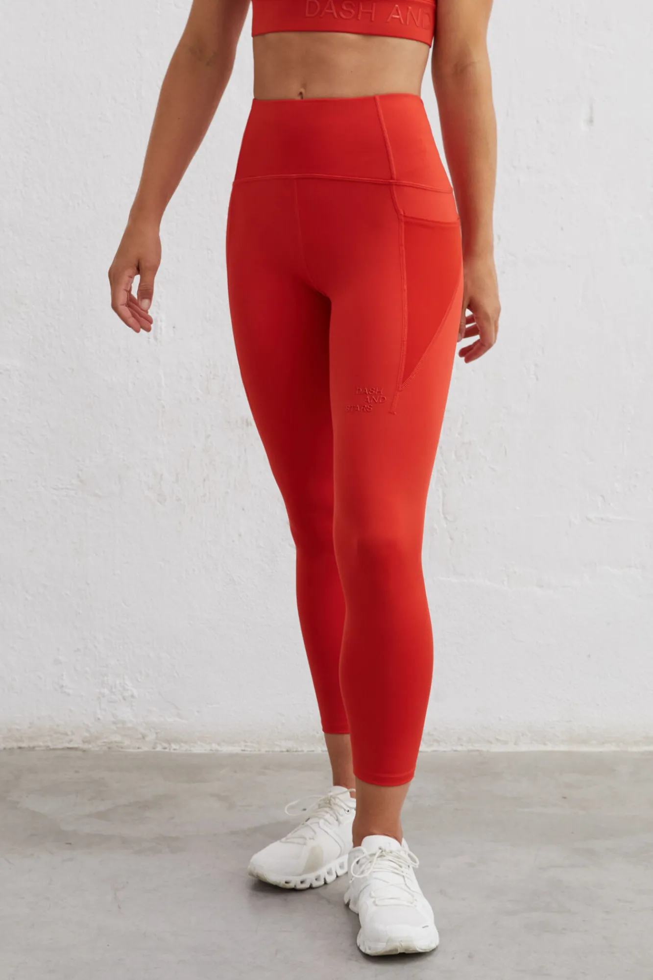Leggings Crop 4D Stretch^Dash and Stars Fashion
