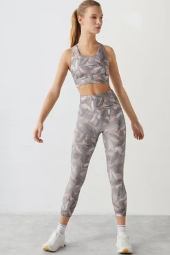 Leggings Crop Flores 4D Stretch^Dash and Stars Hot