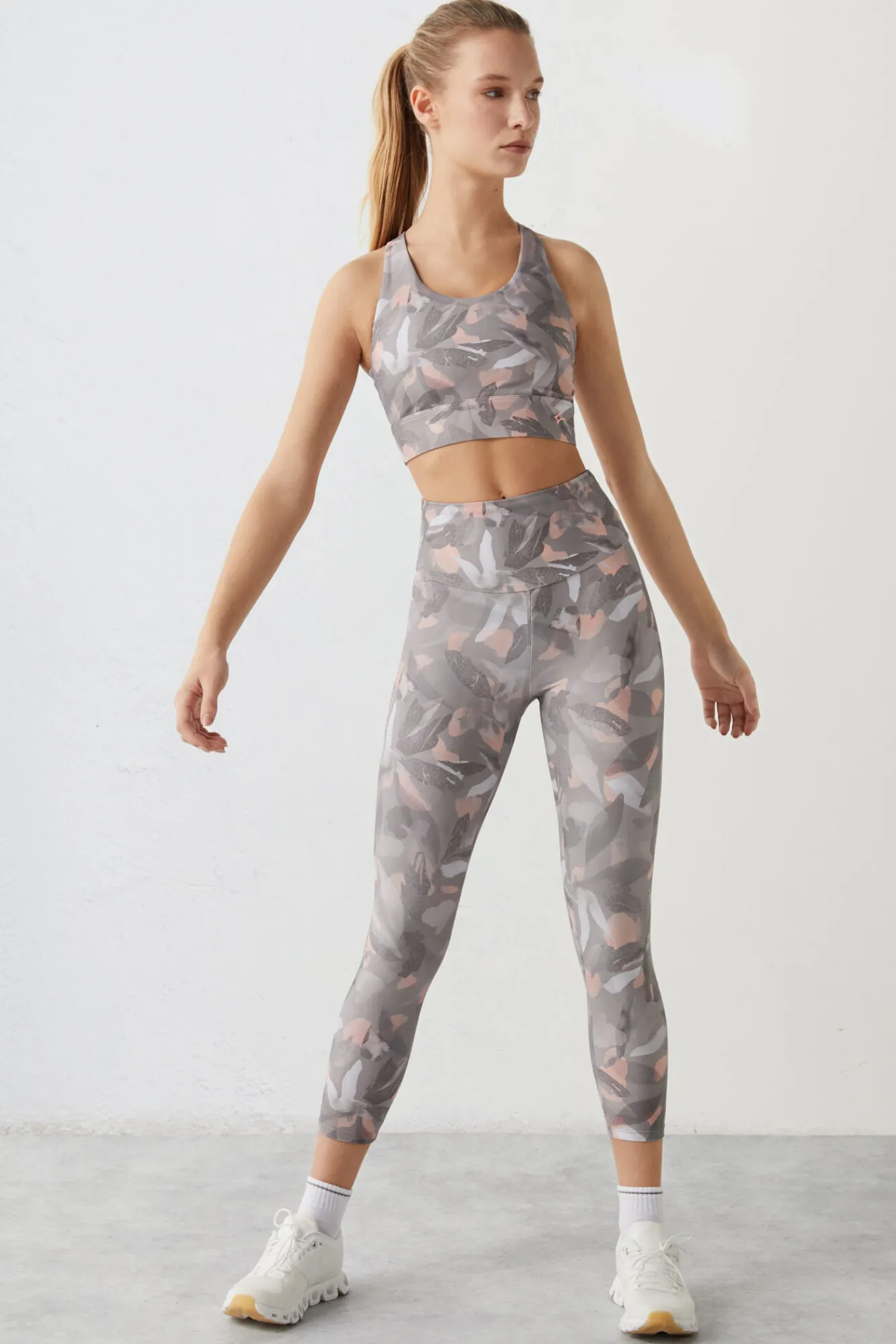 Leggings Crop Flores 4D Stretch^Dash and Stars Hot