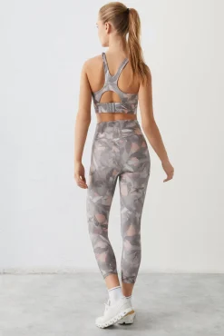 Leggings Crop Flores 4D Stretch^Dash and Stars Hot