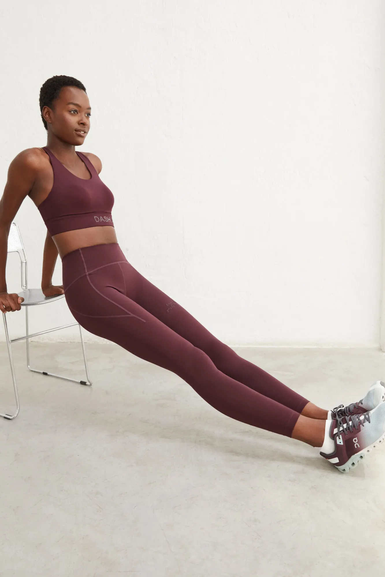Leggings Largos Morado 4D Stretch^Dash and Stars Cheap