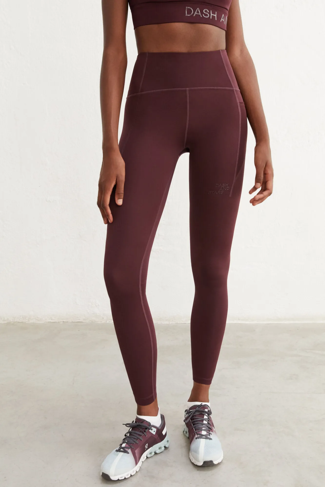 Leggings Largos Morado 4D Stretch^Dash and Stars Cheap