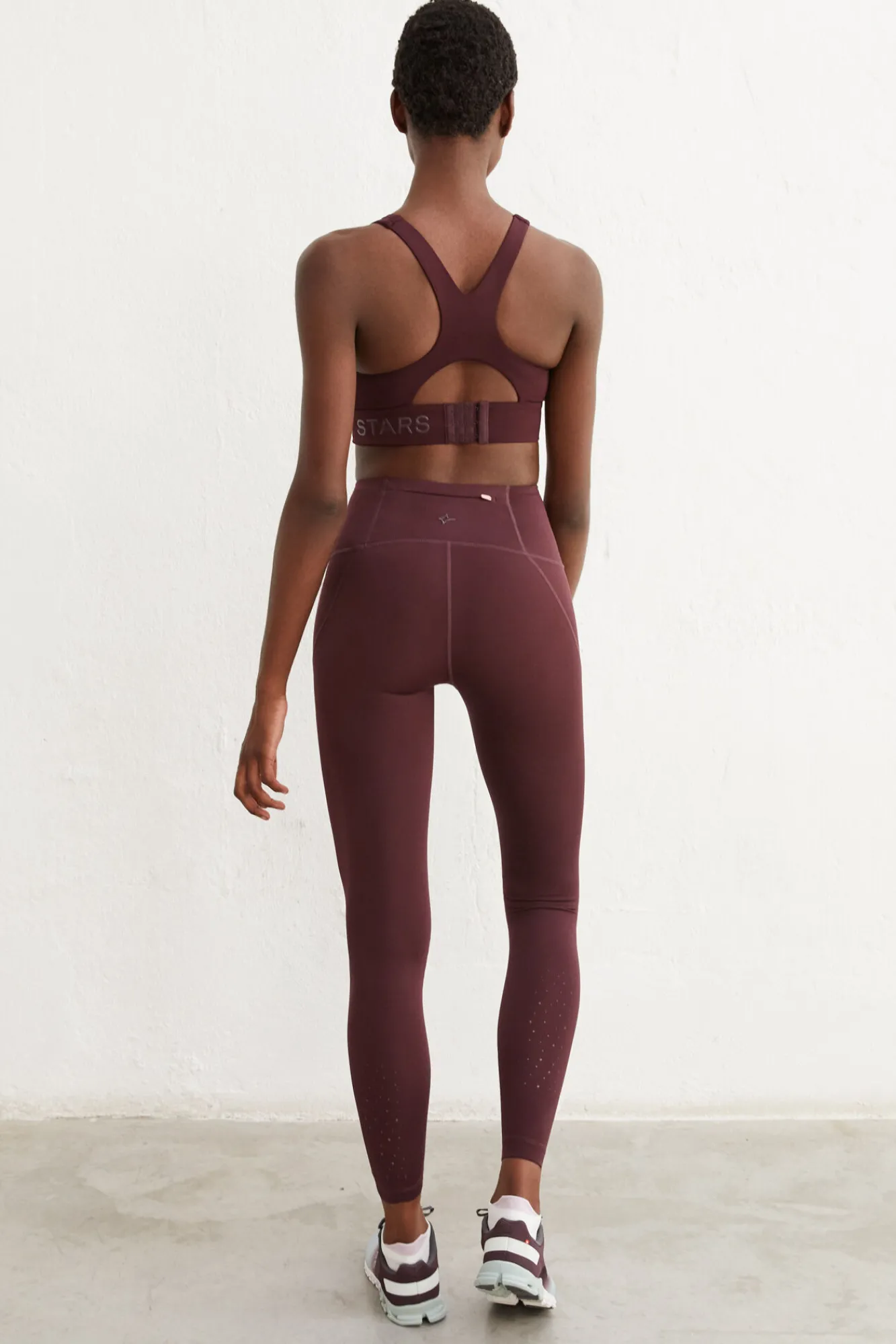 Leggings Largos Morado 4D Stretch^Dash and Stars Cheap