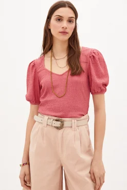 Leire Camiseta Con Textura^Hoss Intropia Best